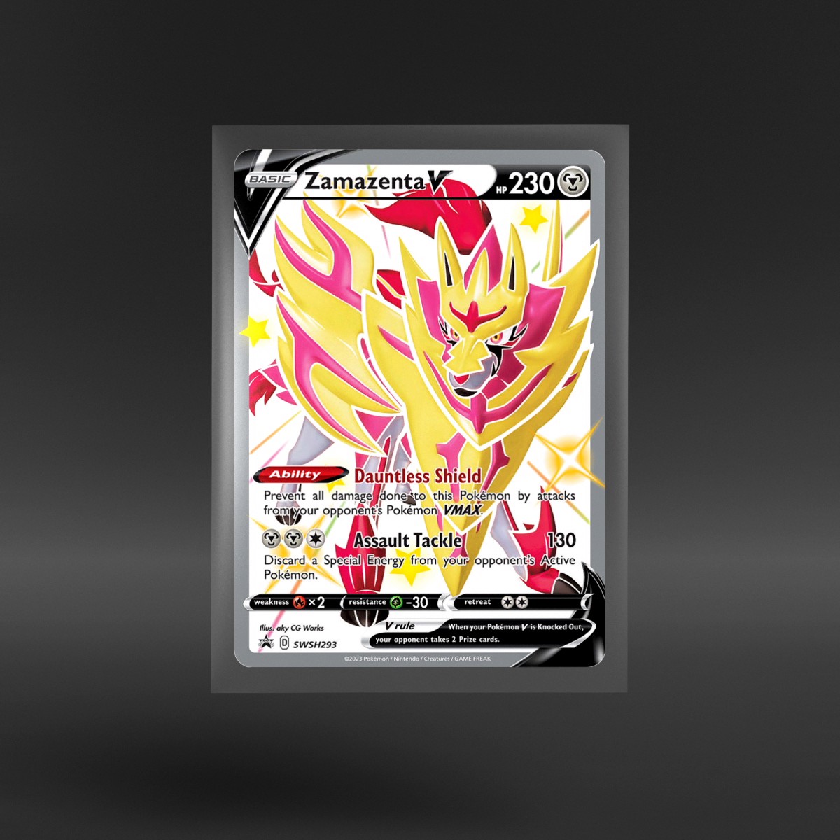 SWSH Black Star Promos Zamazenta V