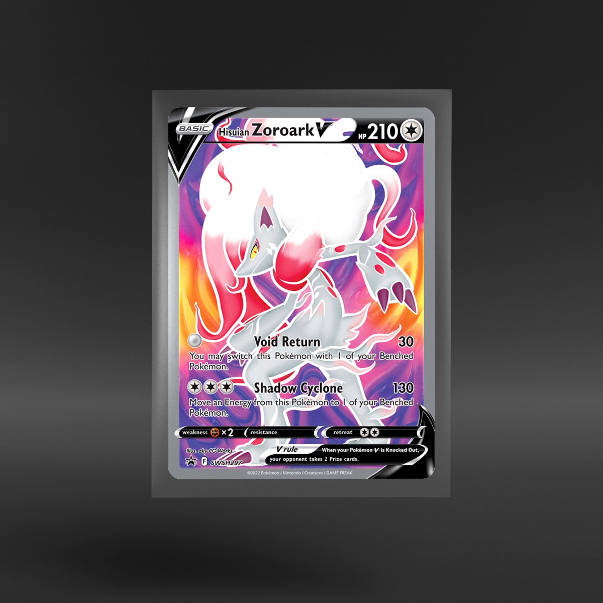 SWSH Black Star Promos Hisuian Zoroark V