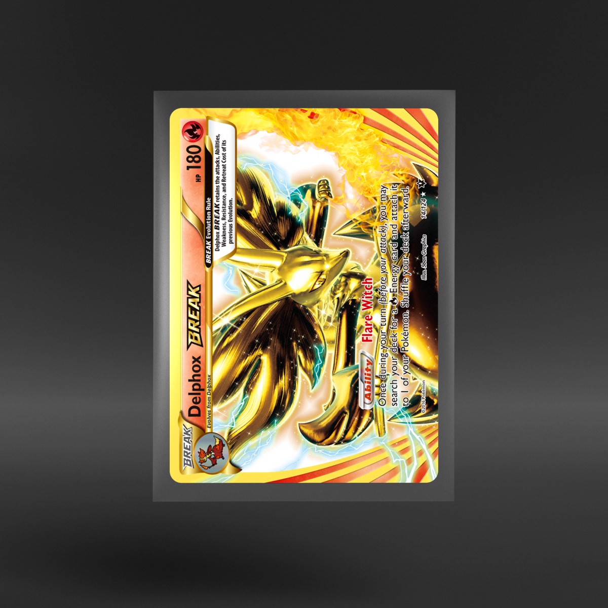 Fates Collide #14/124 Delphox BREAK