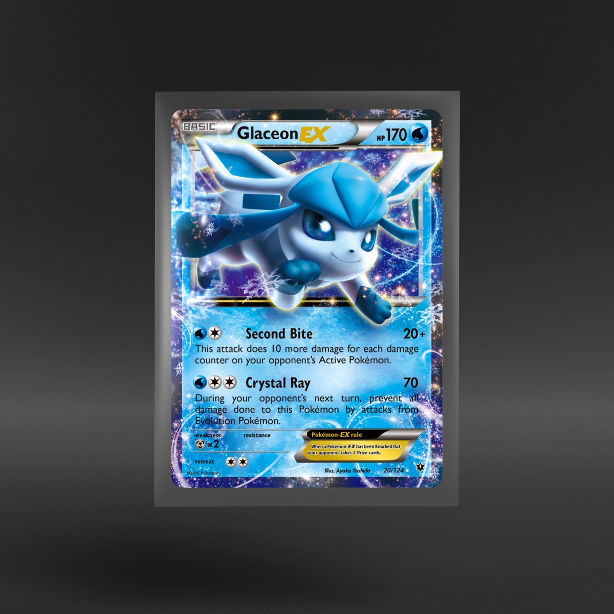 Fates Collide #20/124 Glaceon-EX