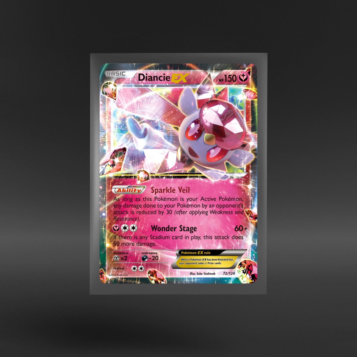 Fates Collide #72/124 Diancie-EX