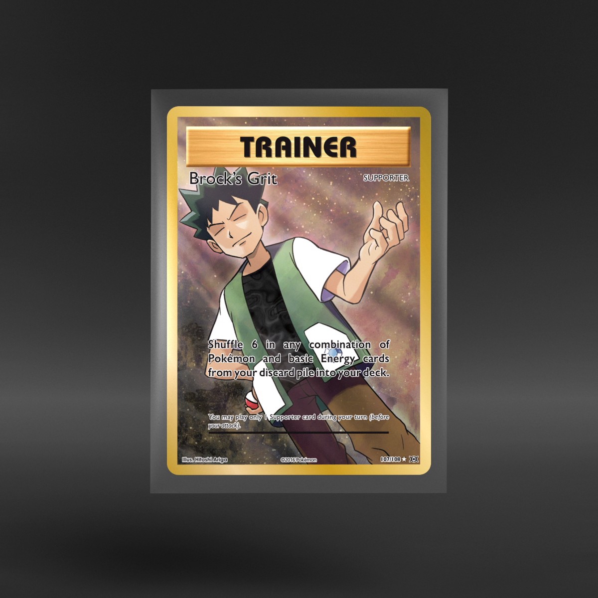 Evolutions #107/108 Brock's Grit