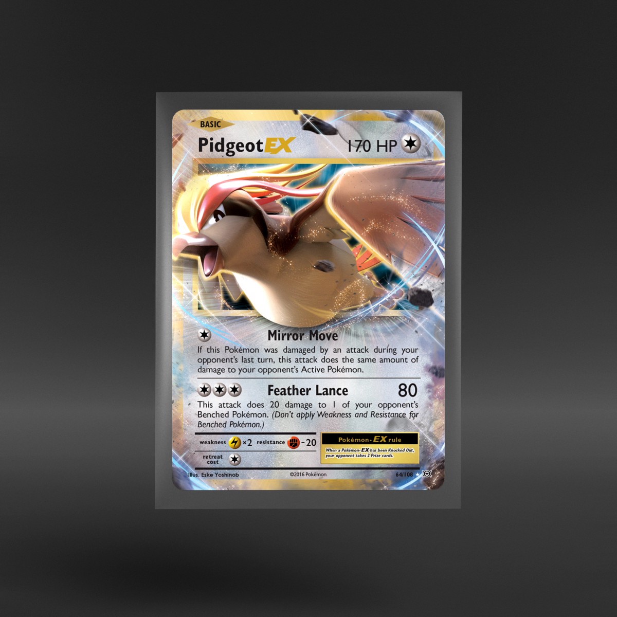 Evolutions #64/108 Pidgeot-EX