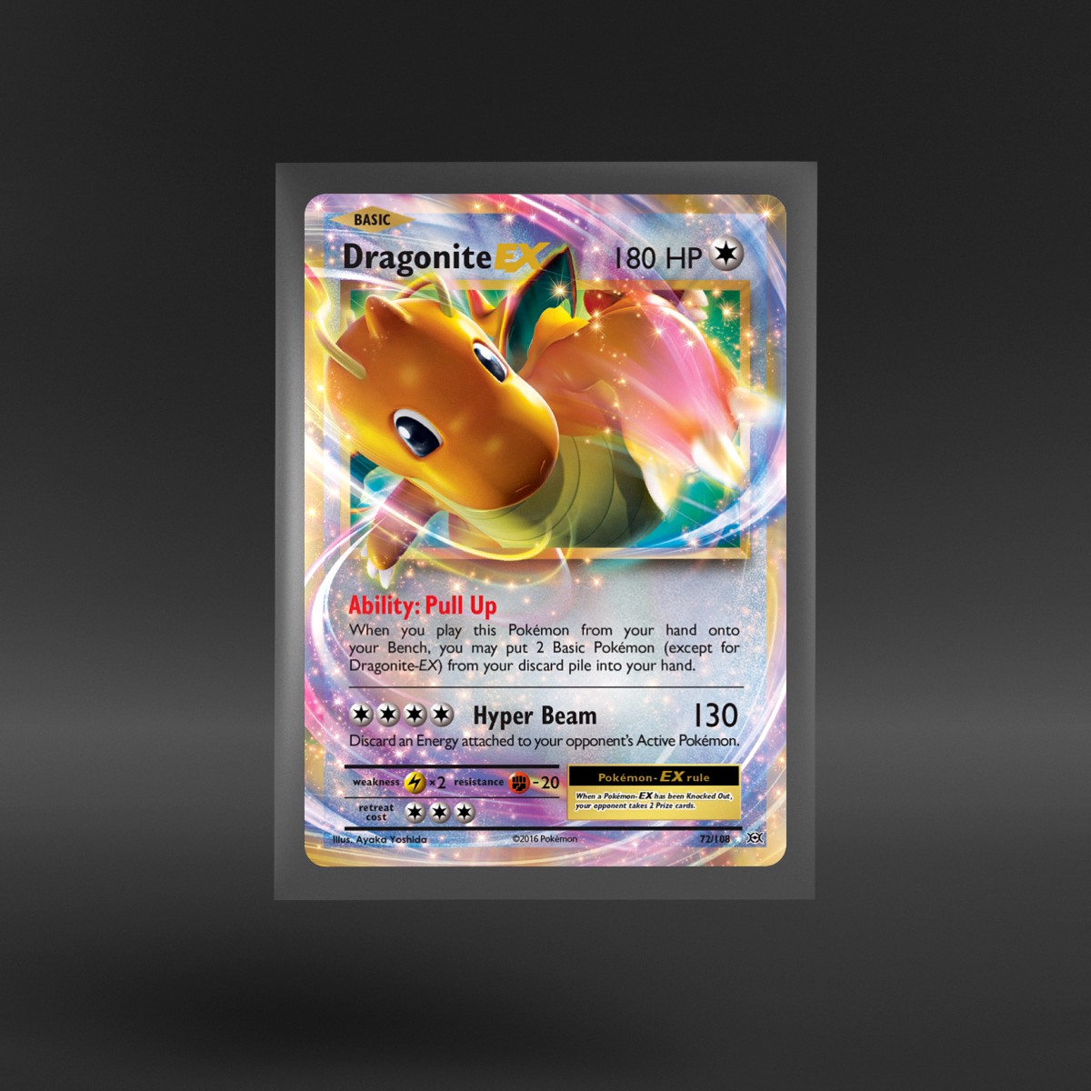 Evolutions #72/108 Dragonite-EX
