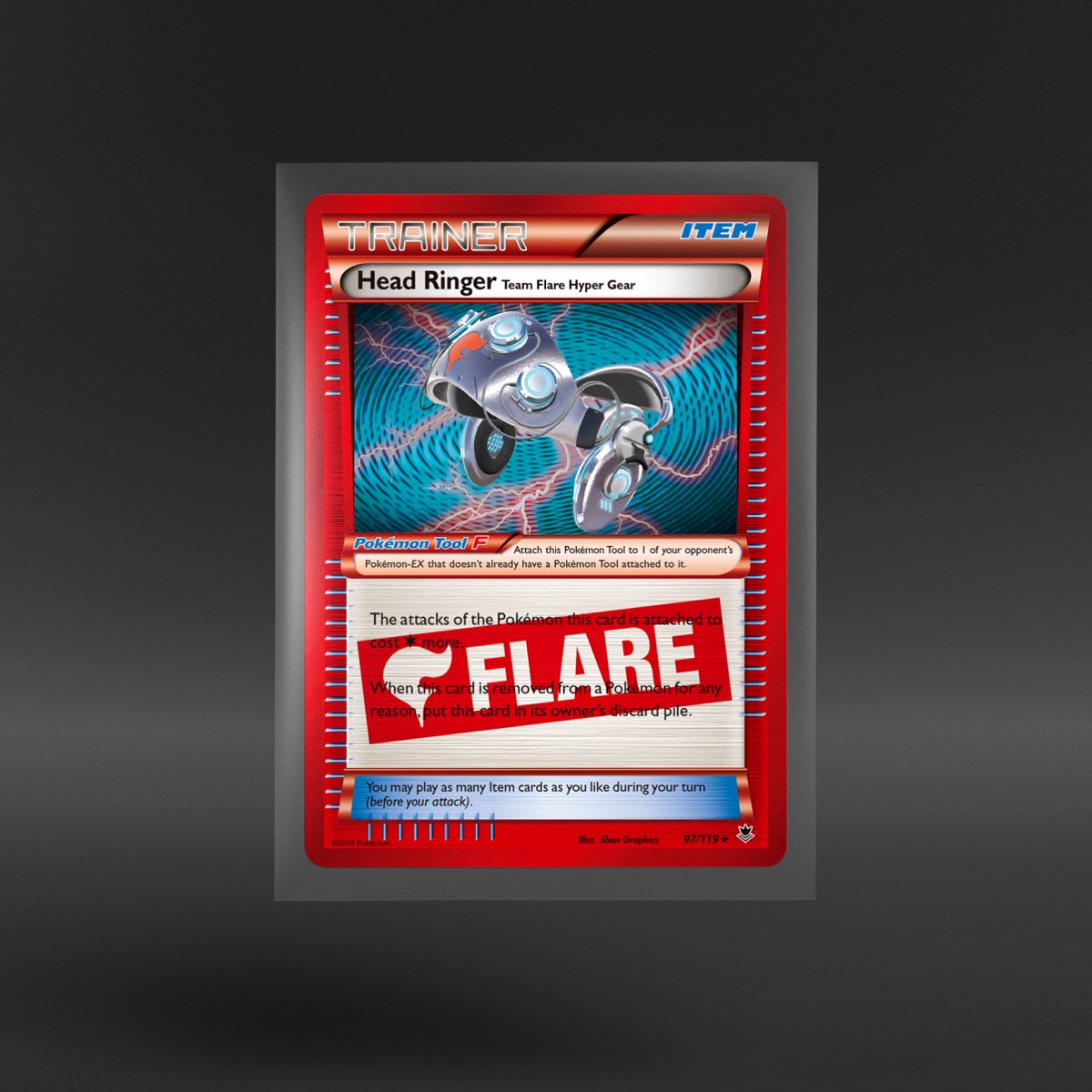 Phantom Forces #97/119 Head Ringer Team Flare Hyper Gear