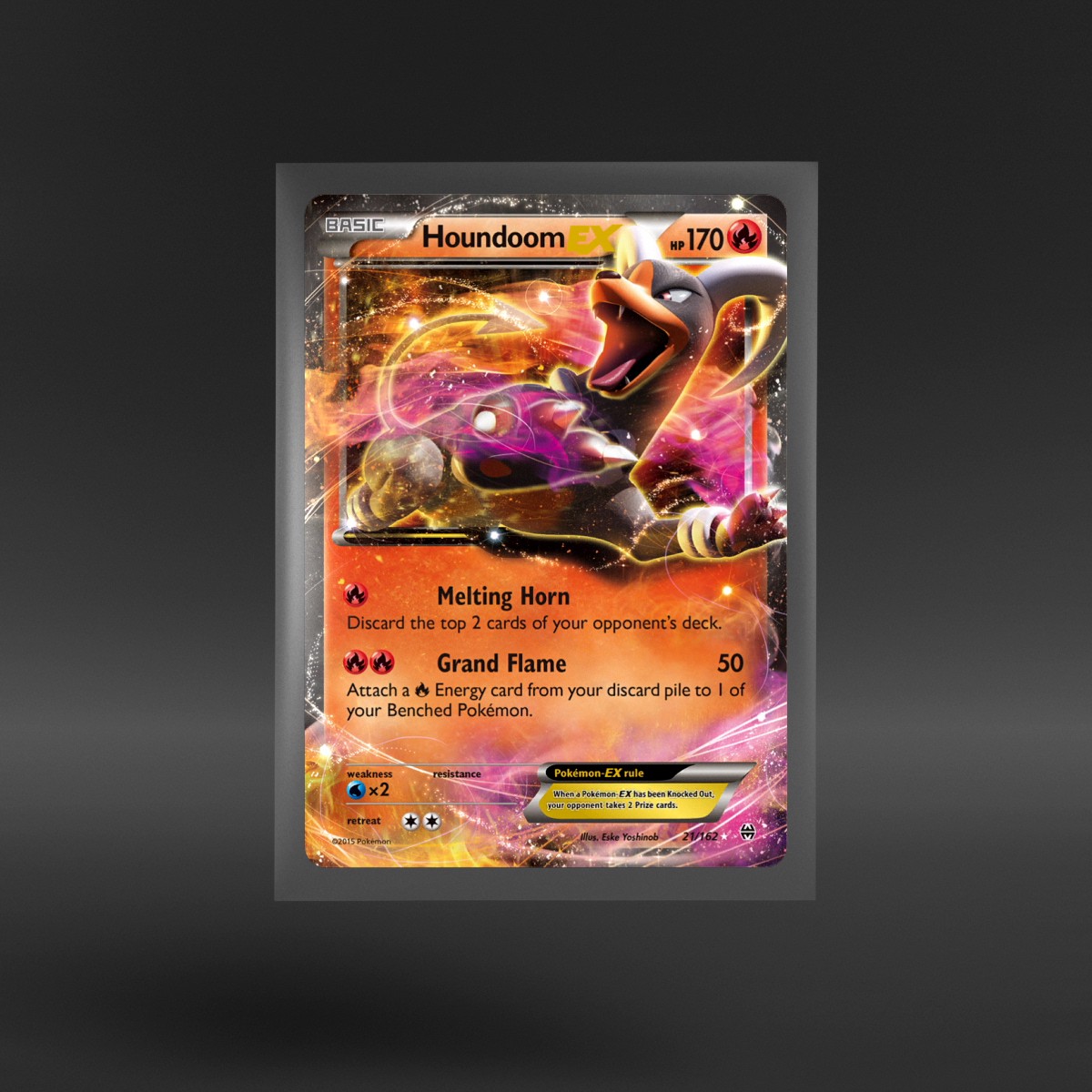 BREAKthrough #21/162 Houndoom-EX