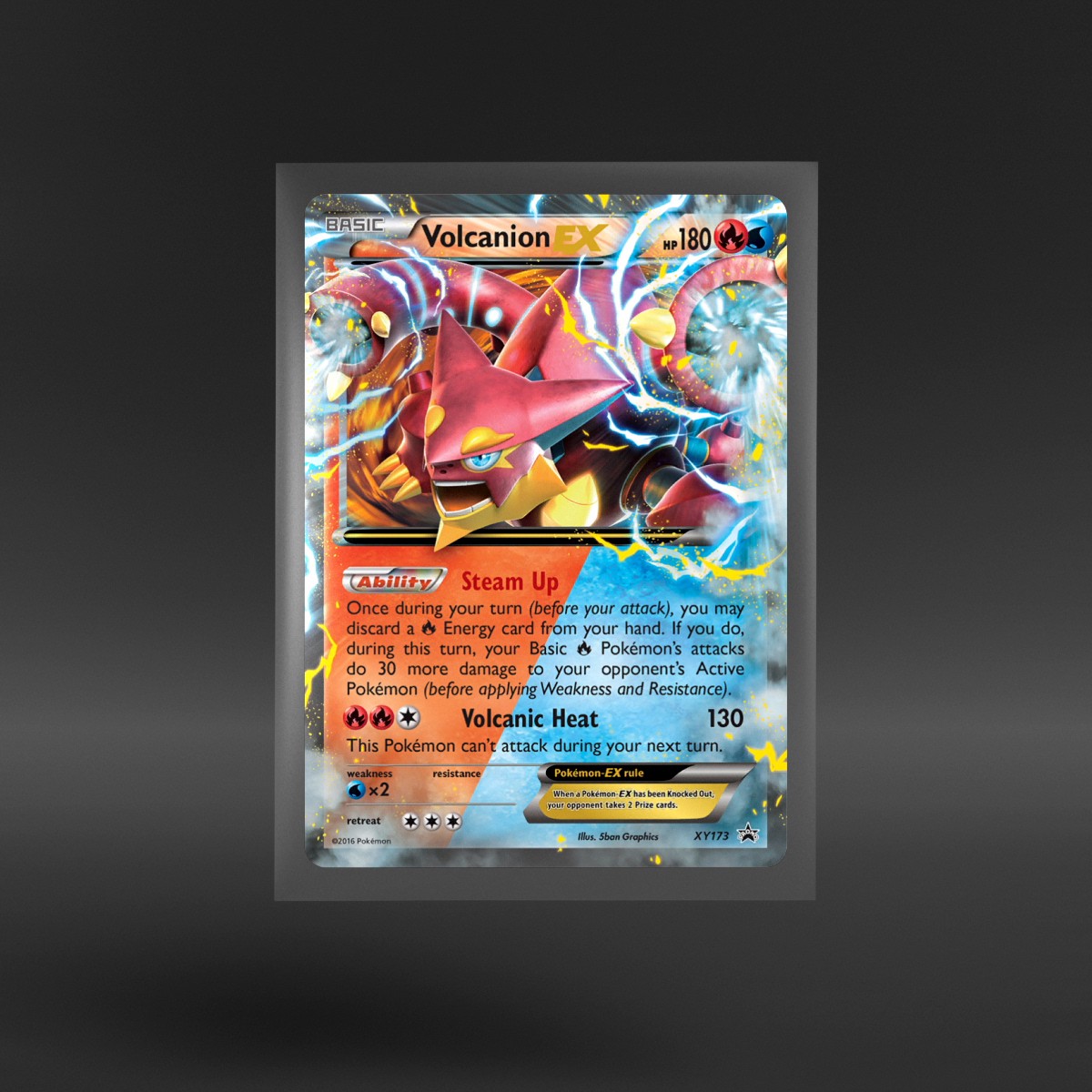 XY Black Star Promos #XY173 Volcanion-EX