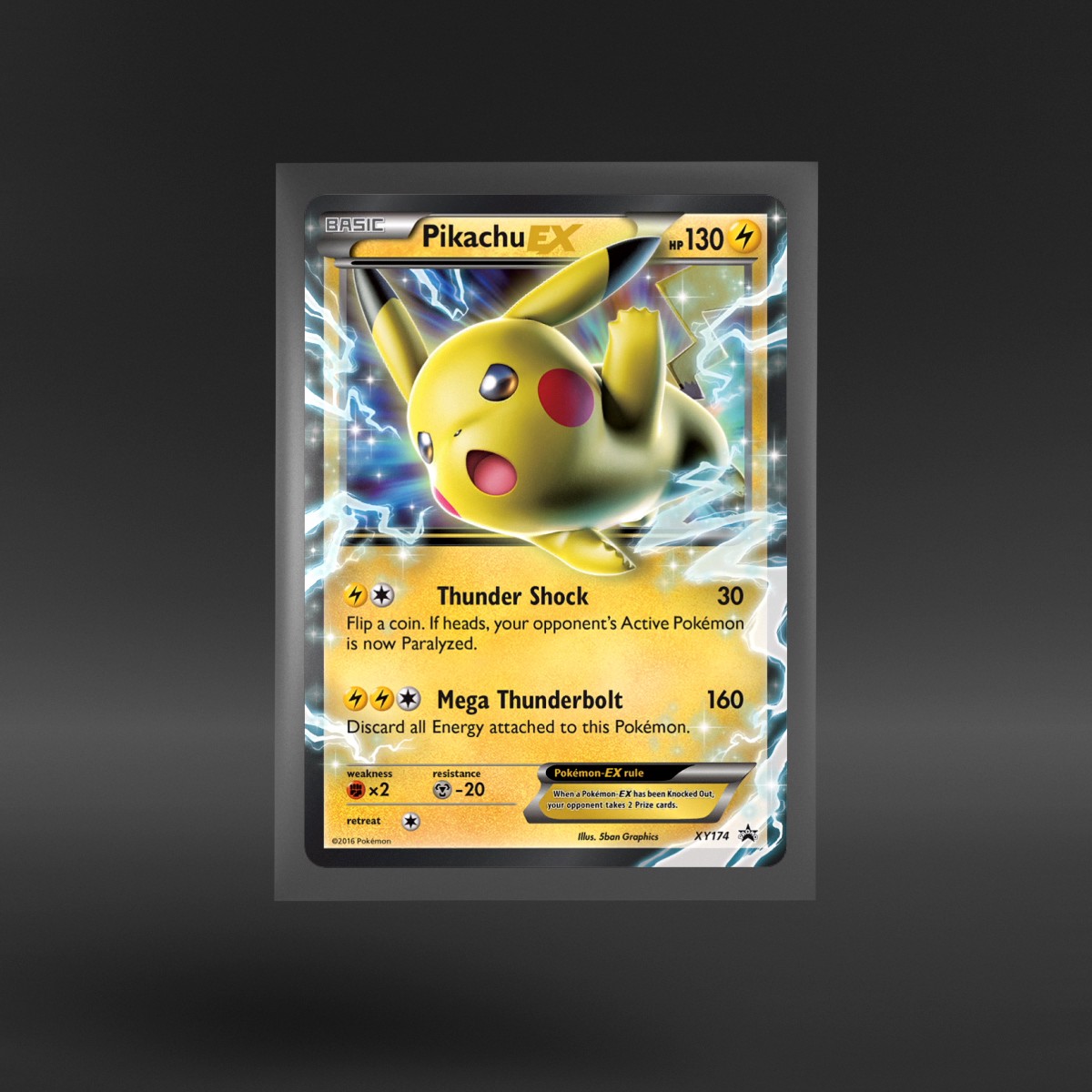 XY Black Star Promos #XY174 Pikachu-EX