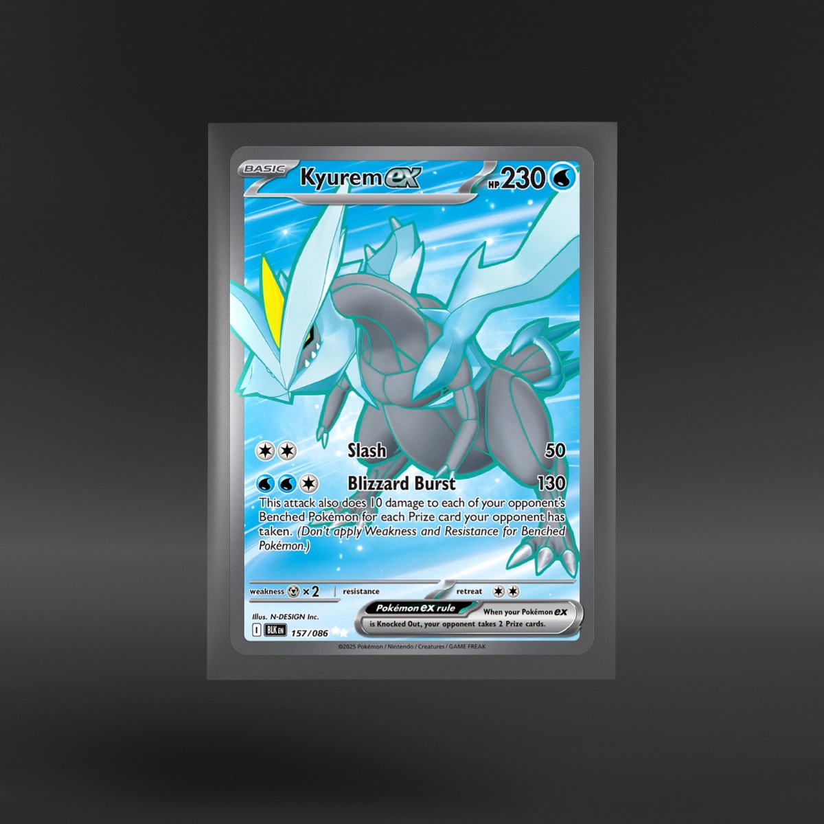 Black Bolt #157/086 Kyurem ex