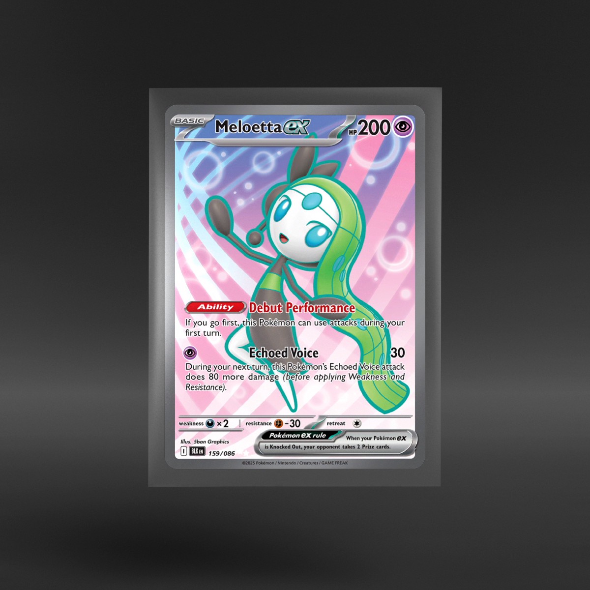 Black Bolt #159/086 Meloetta ex
