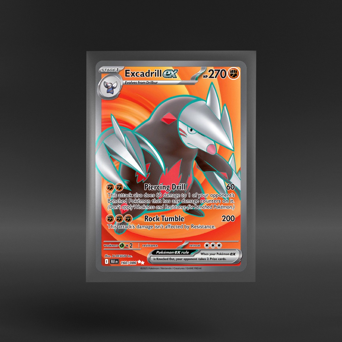 Black Bolt #160/086 Excadrill ex