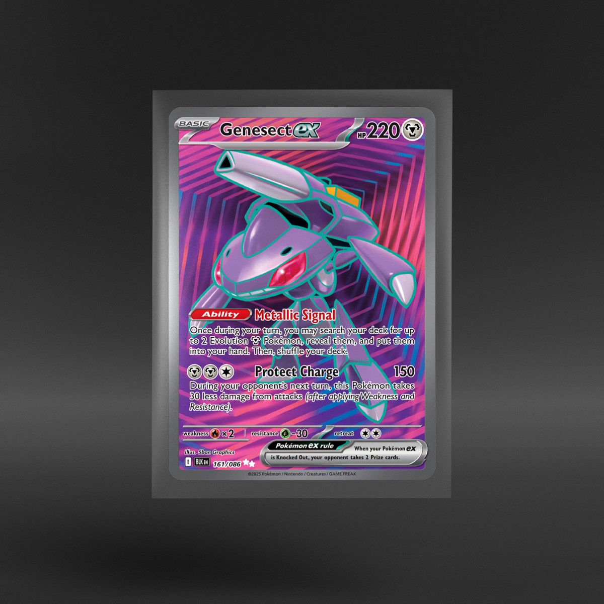 Black Bolt #161/086 Genesect ex