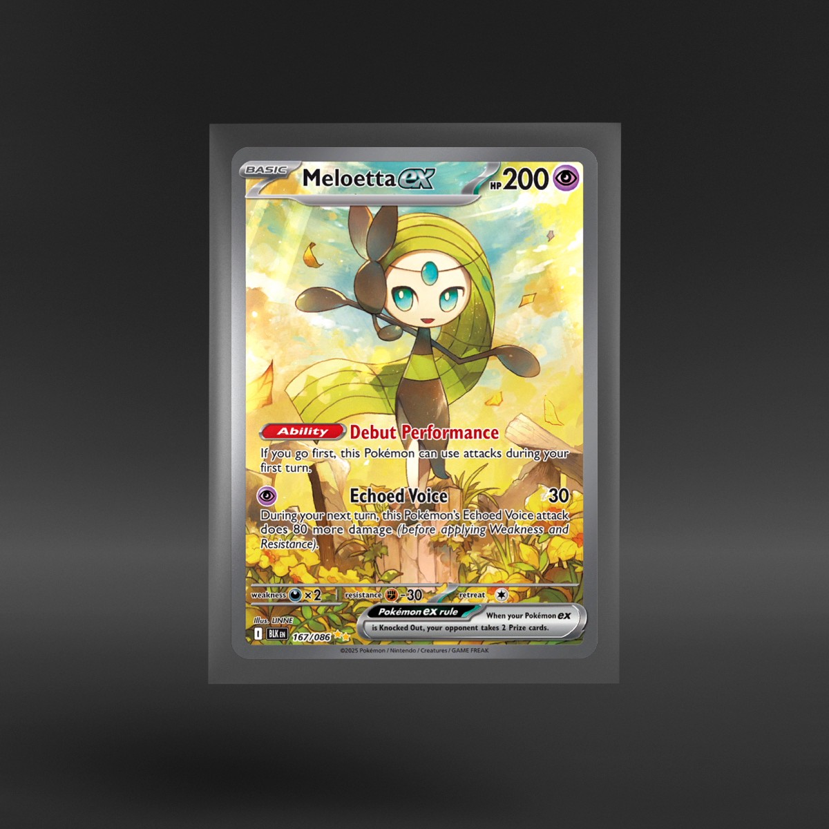 Black Bolt #167/086 Meloetta ex