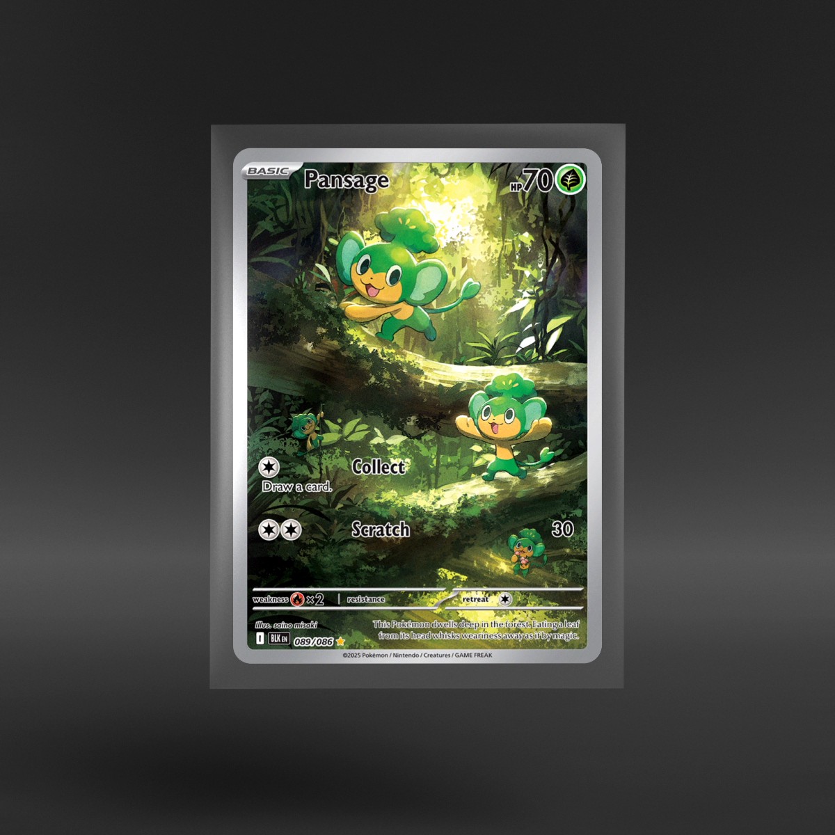 Black Bolt #089/086 Pansage