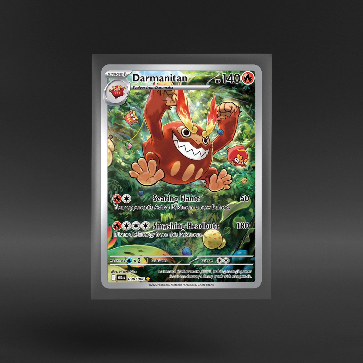 Black Bolt #098/086 Darmanitan