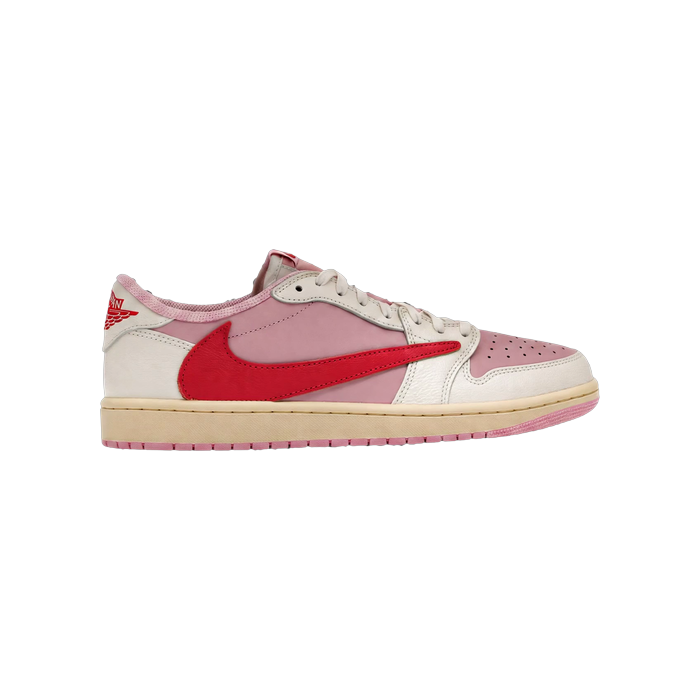 Jordan 1 Retro Low OG SP Travis Scott Sail Tropical Pink - Size 12