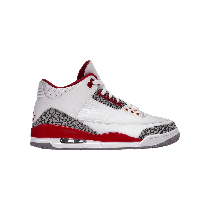 Jordan 3 Retro Cardinal Red - Size 8