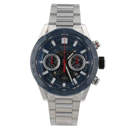 TAG Heuer Carrera Calibre Heuer 02 Chronograph Blue