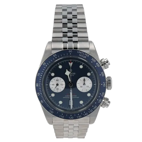 Tudor Chronograph Blue Dial Jubilee