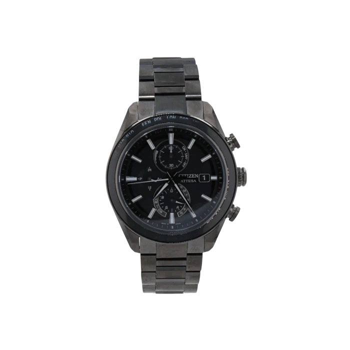 Citizen Attesa Atomic Timekeeping Black Dial